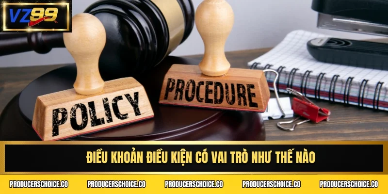 Điều khoản điều kiện có vai trò như thế nào